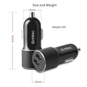 Adaptador de cargador de coche con puerto USB Multal de alta calidad