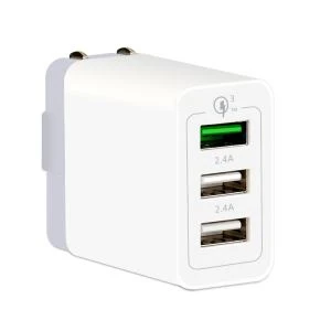 QC3.0 Adaptador de cargador USB para teléfono móvil iPhone Samsung