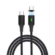 Datos del cable USB tipo C magnético del codo
